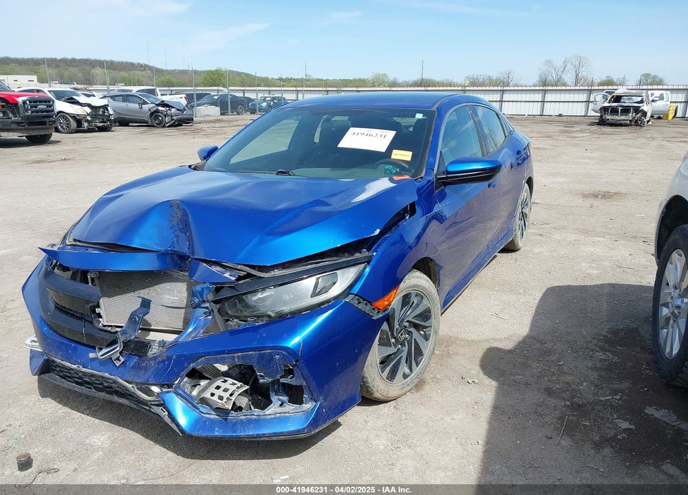 2017 HONDA CIVIC VIN: SHHFK7H22HU420826