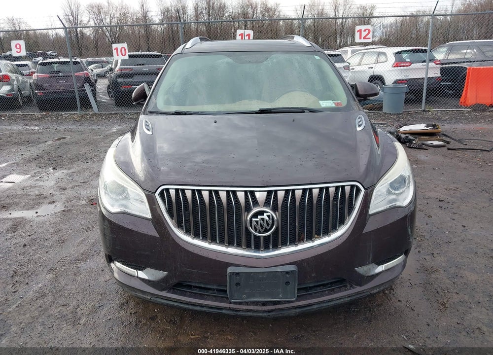 2016 BUICK ENCLAVE LEATHER VIN: 5GAKVBKD9GJ113862