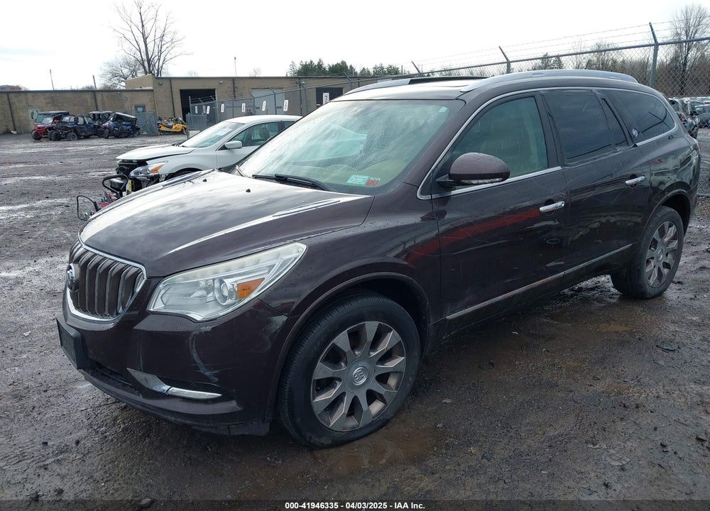 2016 BUICK ENCLAVE LEATHER VIN: 5GAKVBKD9GJ113862