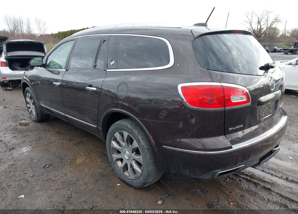 2016 BUICK ENCLAVE LEATHER VIN: 5GAKVBKD9GJ113862