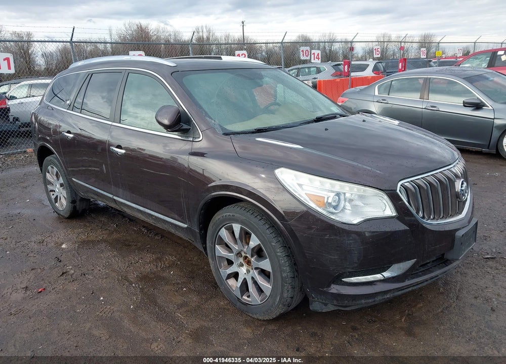 2016 BUICK ENCLAVE LEATHER VIN: 5GAKVBKD9GJ113862