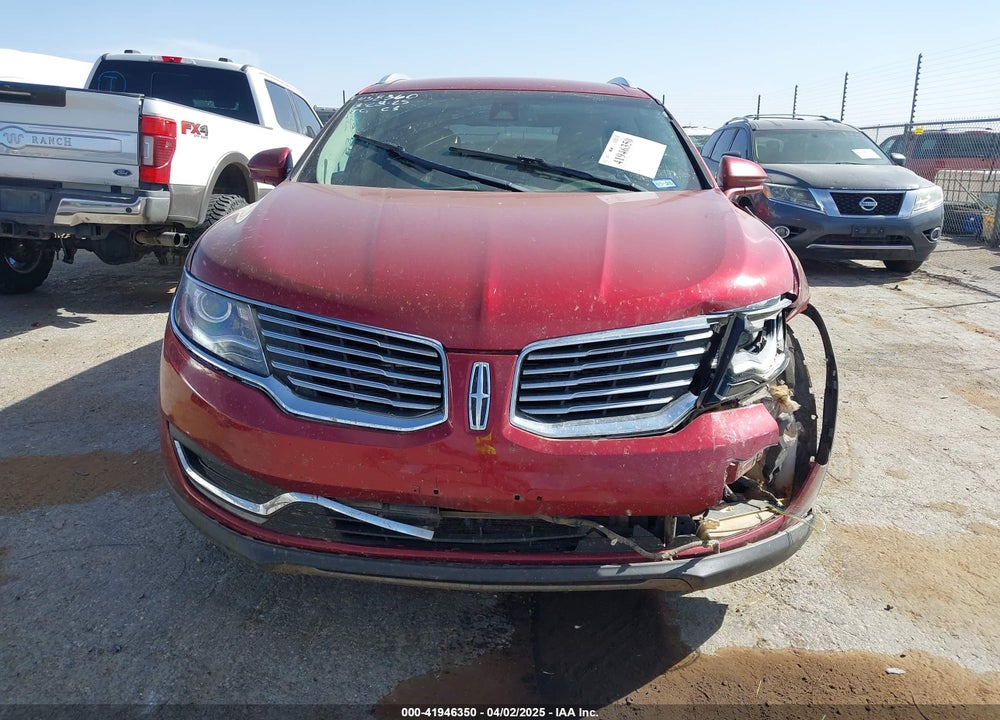 2017 LINCOLN MKX SELECT VIN: 2LMPJ6KR0HBL45002