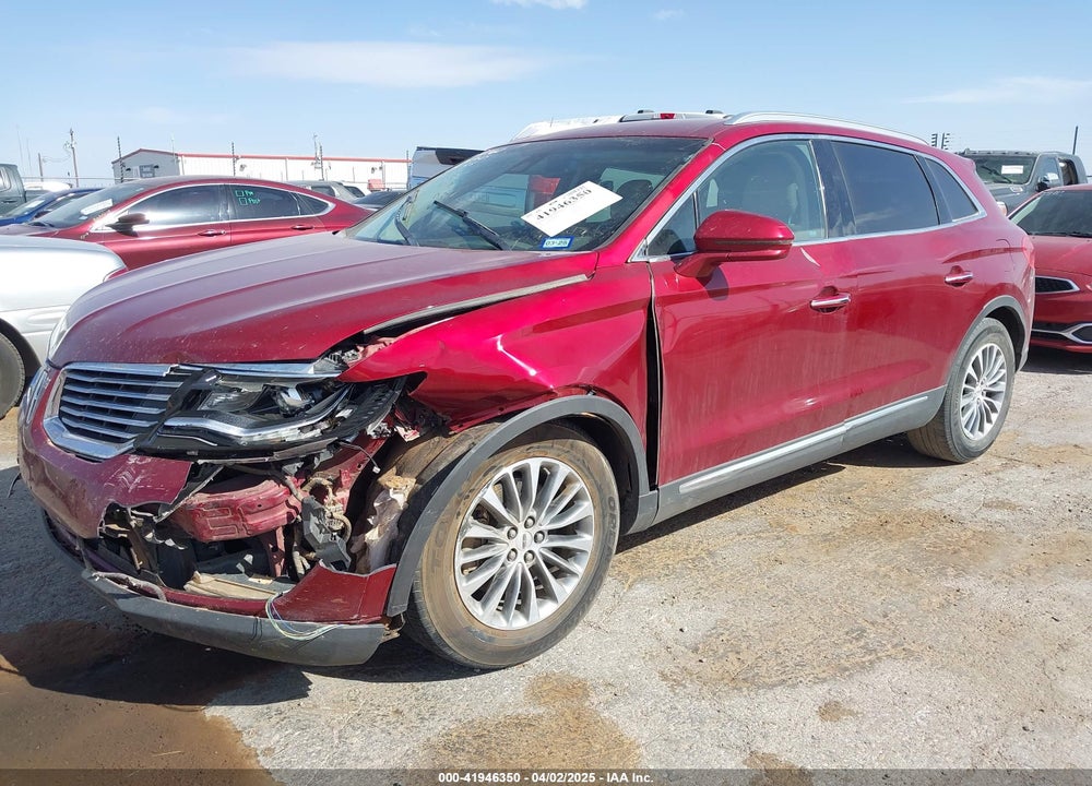 2017 LINCOLN MKX SELECT VIN: 2LMPJ6KR0HBL45002