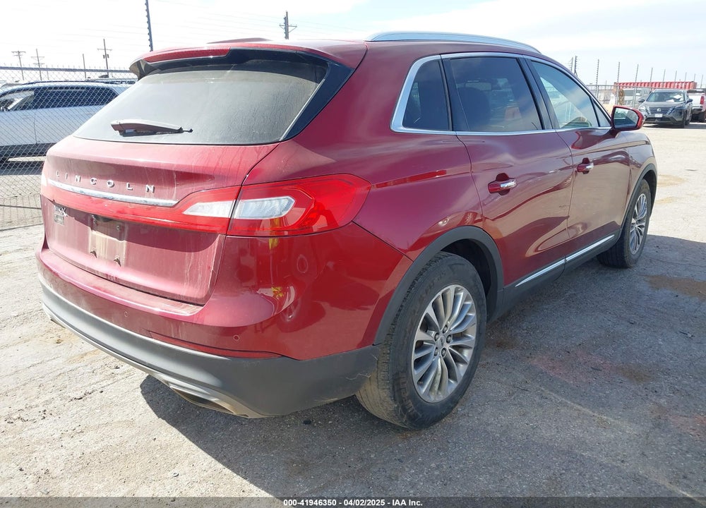 2017 LINCOLN MKX SELECT VIN: 2LMPJ6KR0HBL45002