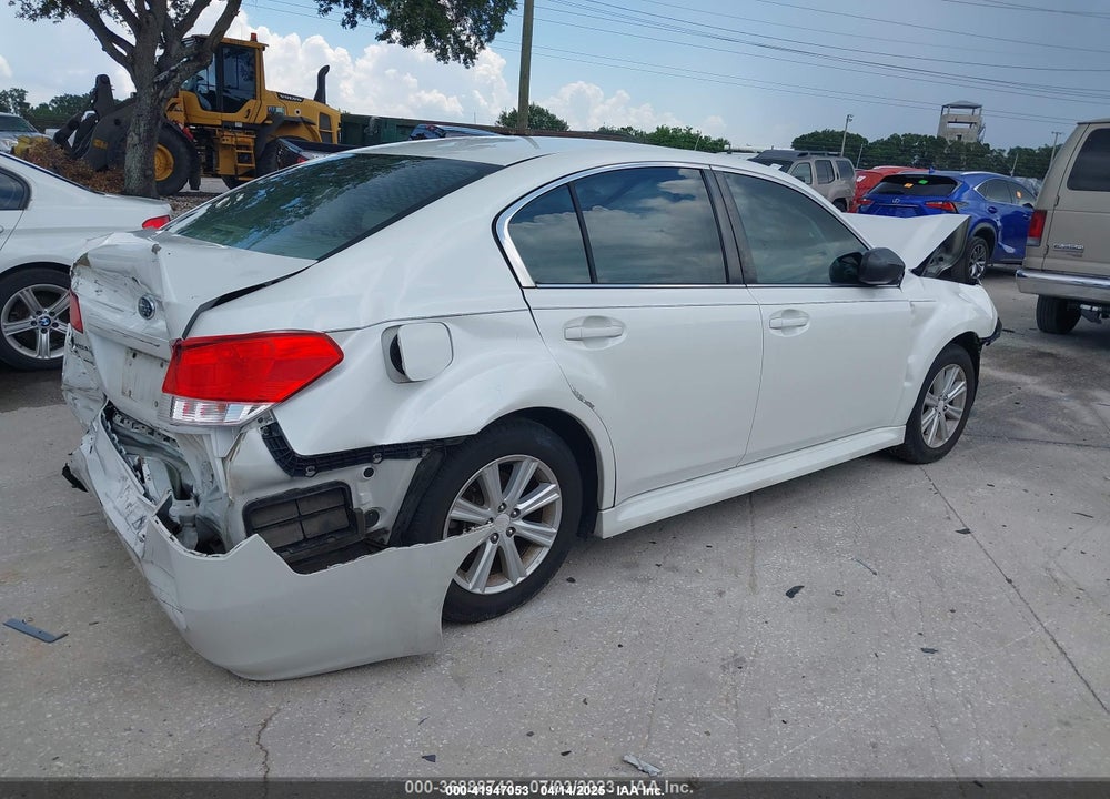2013 SUBARU LEGACY VIN: 4S3BMCA6XD3036641