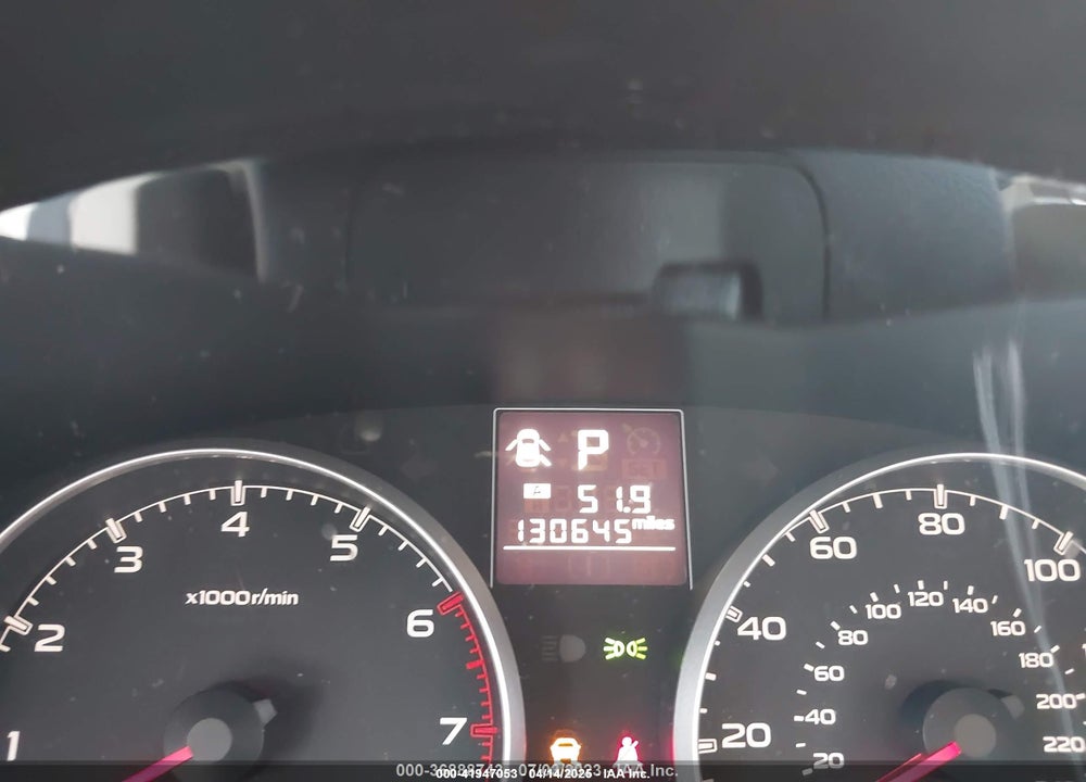 2013 SUBARU LEGACY VIN: 4S3BMCA6XD3036641
