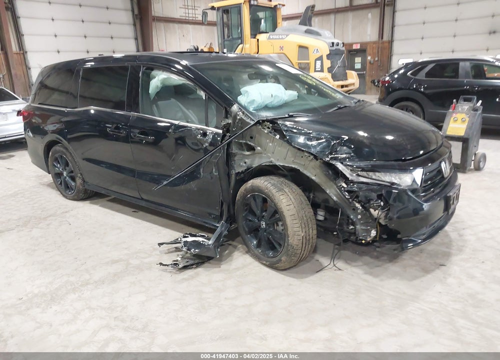 2023 HONDA ODYSSEY SPORT VIN: 5FNRL6H76PB079124