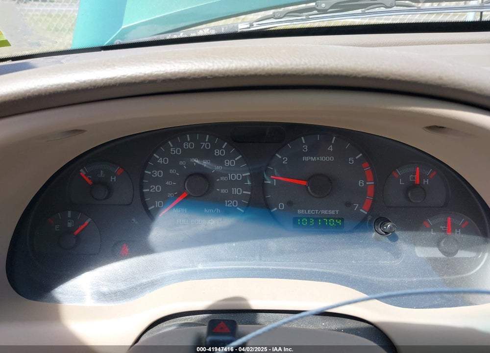 2001 FORD MUSTANG VIN: 1FAFP40441F214400
