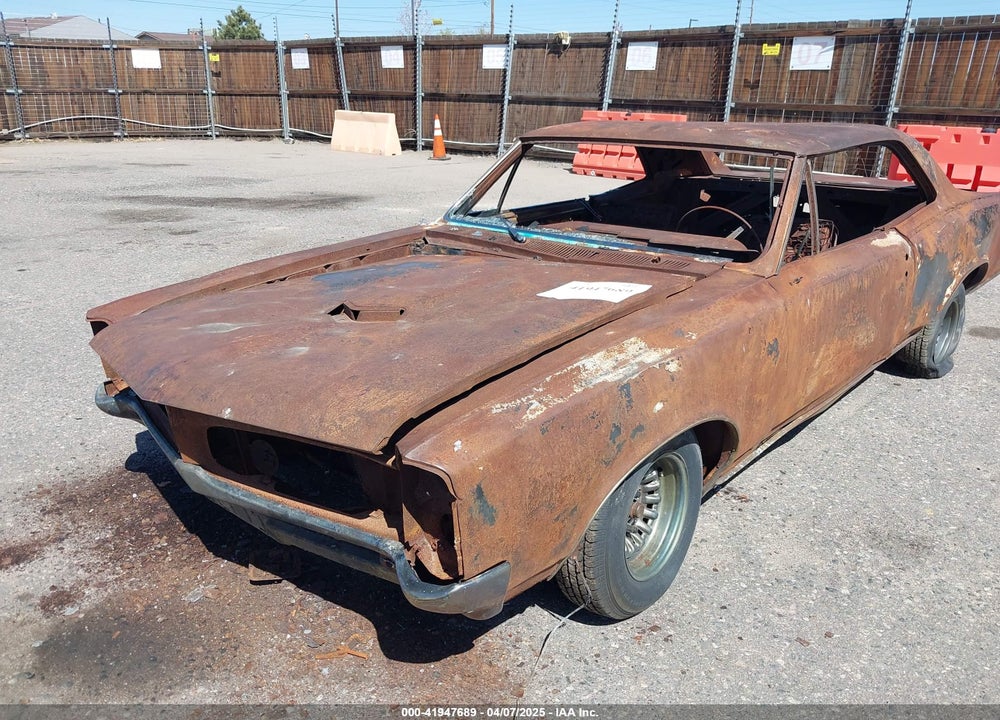 1966 PONTIAC GTO VIN: 242176K107715