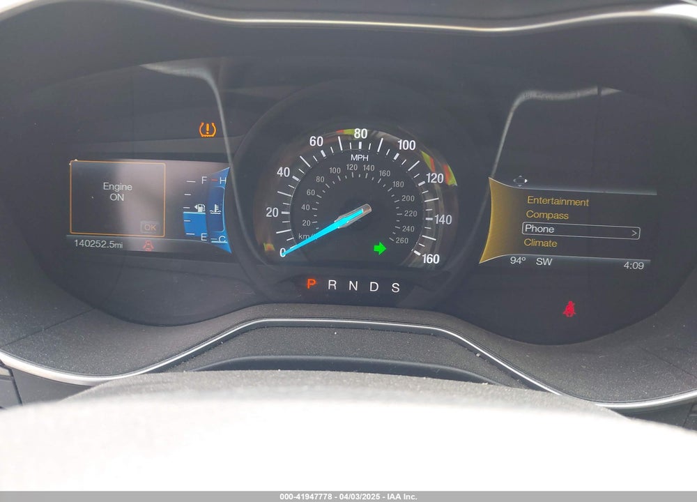 2016 FORD FUSION VIN: 3FA6P0K91GR220099