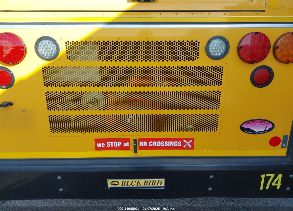 2021 BLUE BIRD SCHOOL BUS / TRANSIT BUS VIN: 1BABNBSA5MF374242