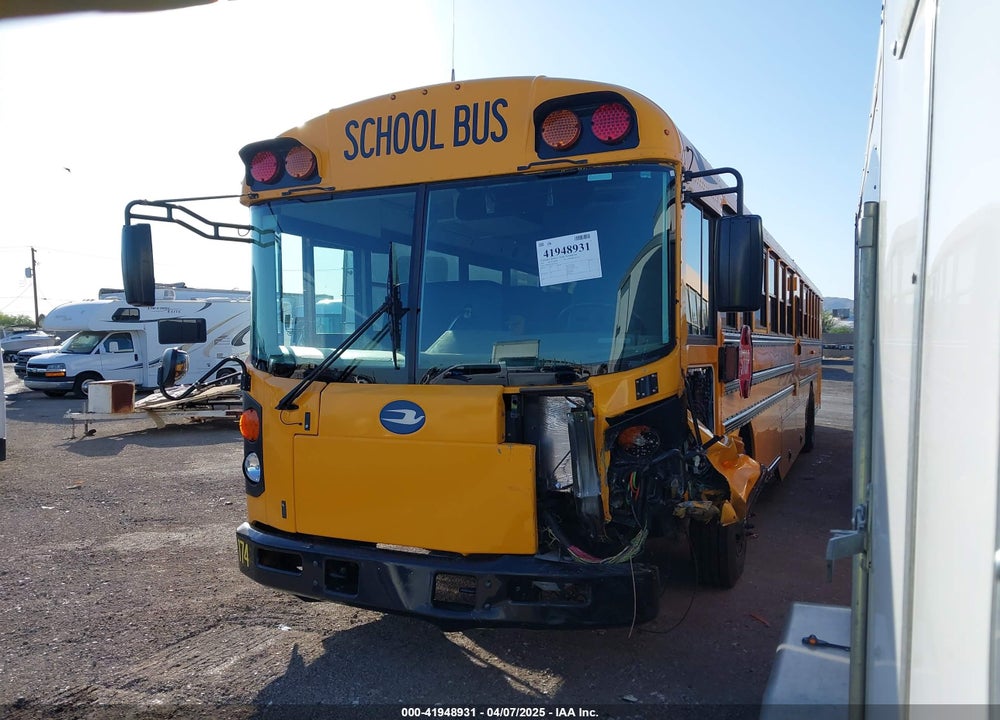 2021 BLUE BIRD SCHOOL BUS / TRANSIT BUS VIN: 1BABNBSA5MF374242