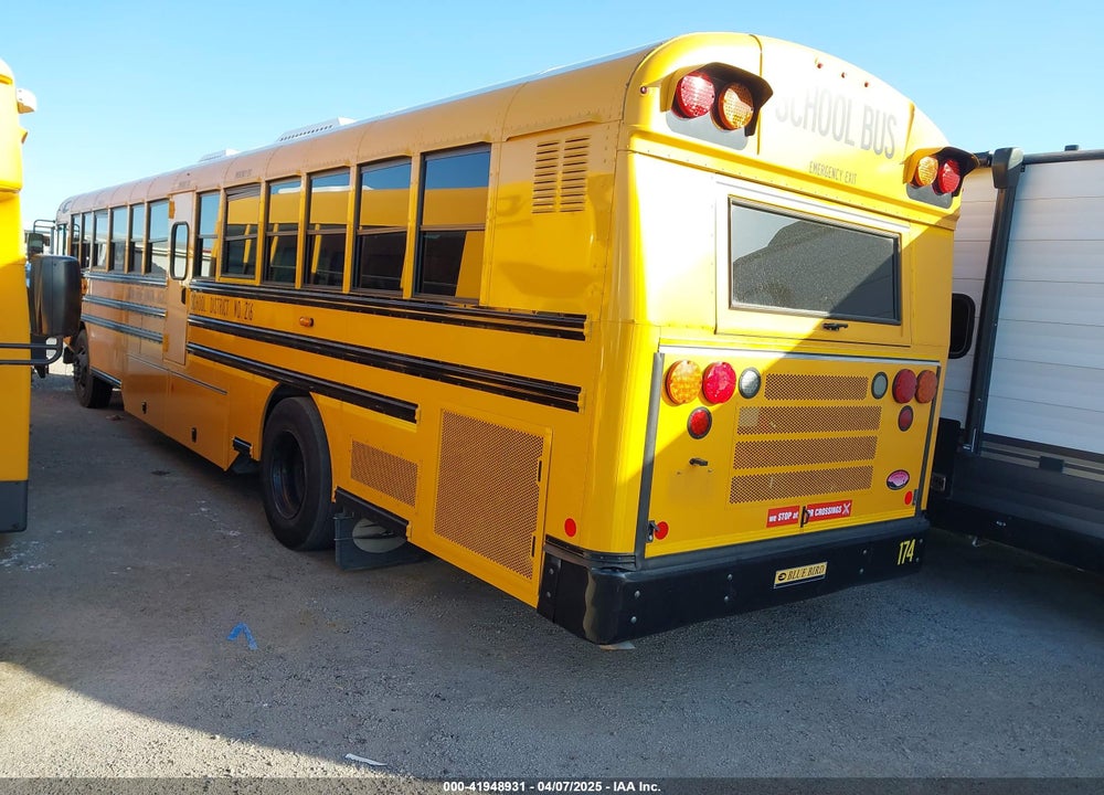 2021 BLUE BIRD SCHOOL BUS / TRANSIT BUS VIN: 1BABNBSA5MF374242