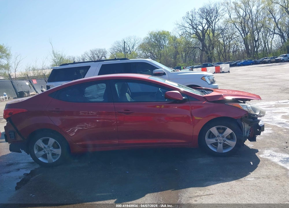 2011 HYUNDAI ELANTRA GLS (ULSAN PLANT) VIN: KMHDH4AE6BU158751