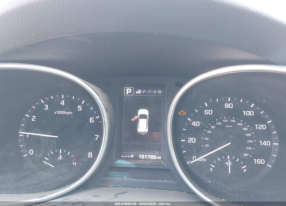 2017 HYUNDAI SANTA FE SPORT 2.4L VIN: 5NMZU3LB1HH045714