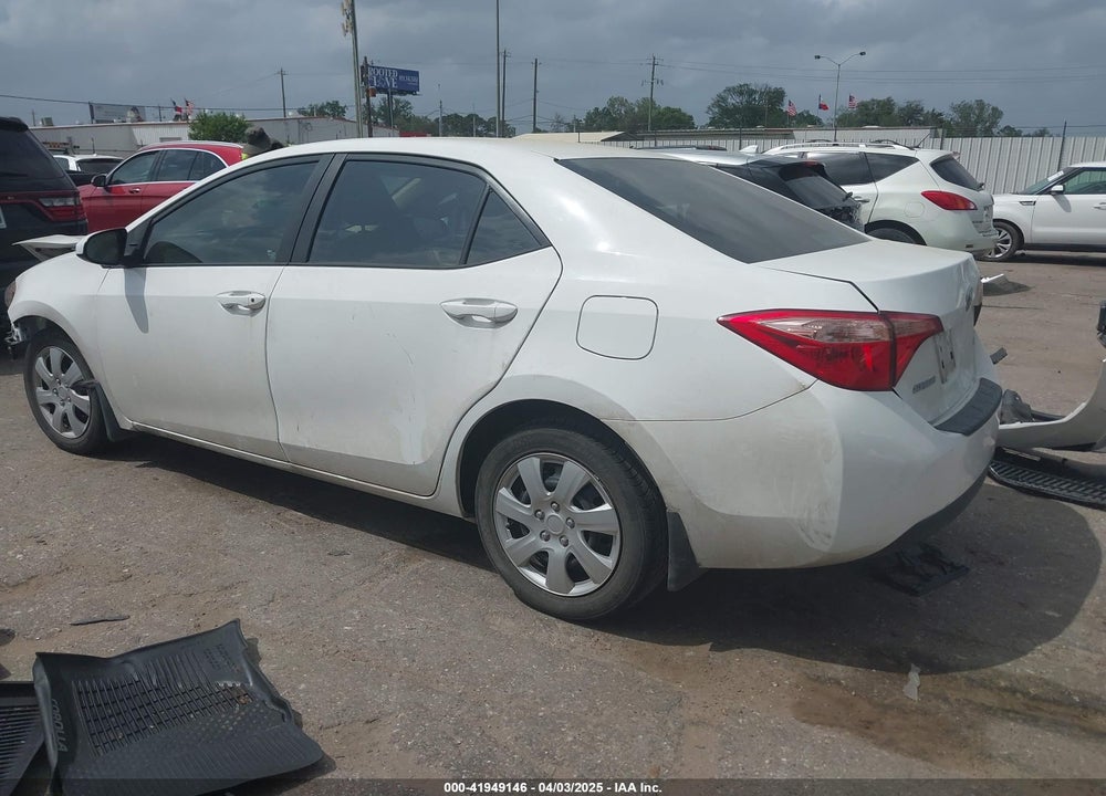 2018 TOYOTA COROLLA VIN: 2T1BURHE7JC003812