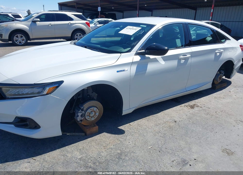 2022 HONDA ACCORD HYBRID SPORT VIN: 1HGCV3F2XNA048214
