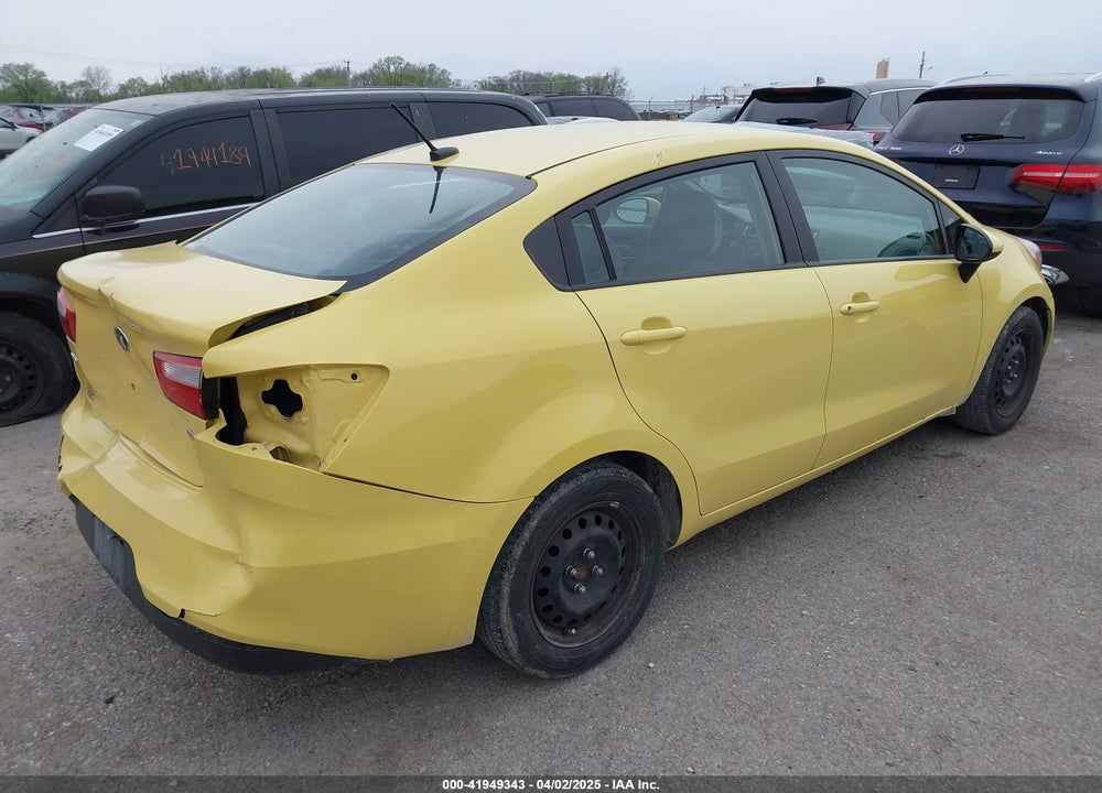 2016 KIA RIO LX VIN: KNADM4A32G6646649