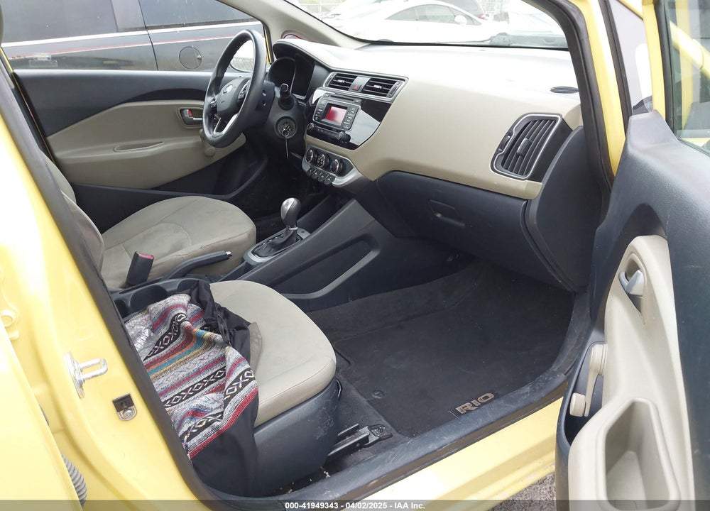 2016 KIA RIO LX VIN: KNADM4A32G6646649