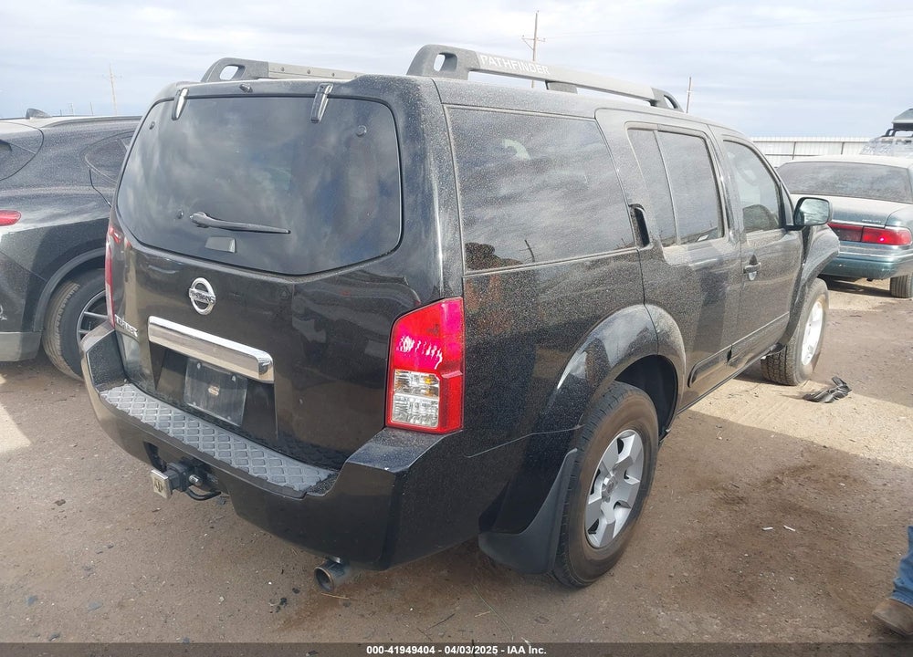 2006 NISSAN PATHFINDER VIN: 5N1AR18U16C641779