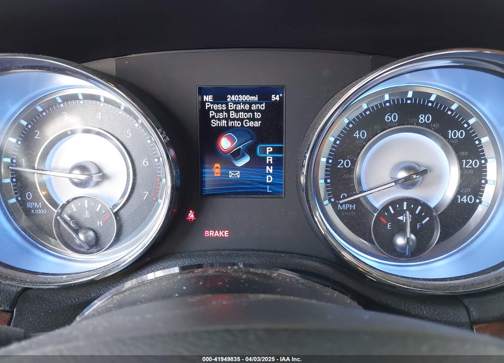 2013 CHRYSLER 300 VIN: 2C3CCAAG7DH504556