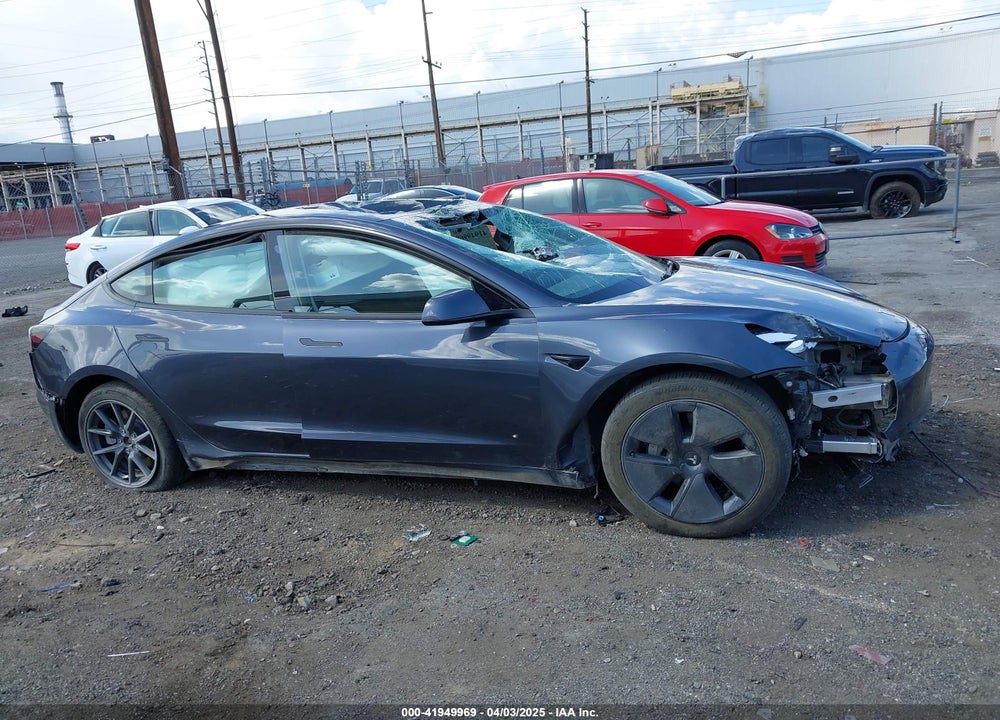 2023 TESLA MODEL 3 LONG RANGE DUAL MOTOR ALL-WHEEL DRIVE VIN: 5YJ3E1EB4PF715776