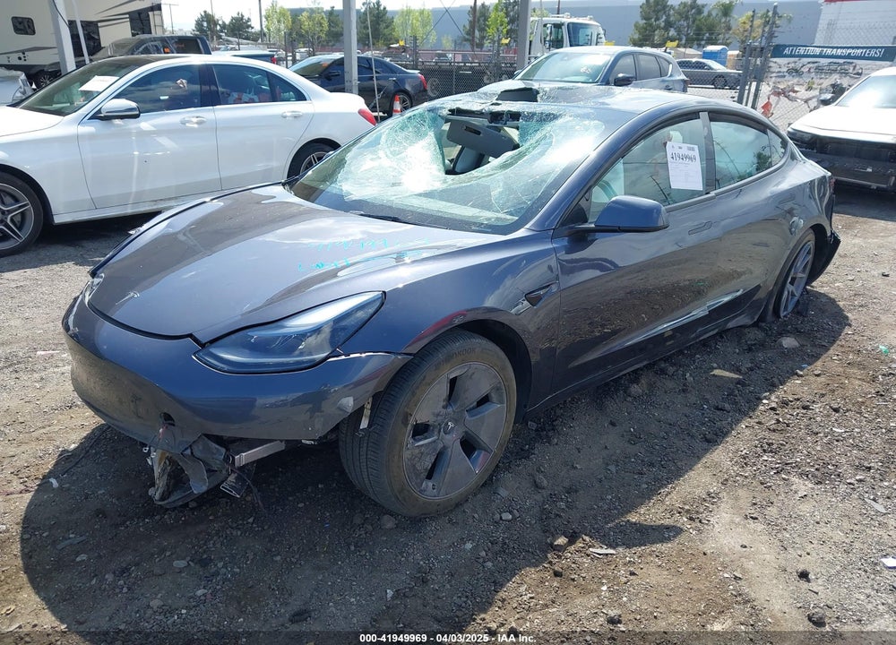 2023 TESLA MODEL 3 LONG RANGE DUAL MOTOR ALL-WHEEL DRIVE VIN: 5YJ3E1EB4PF715776