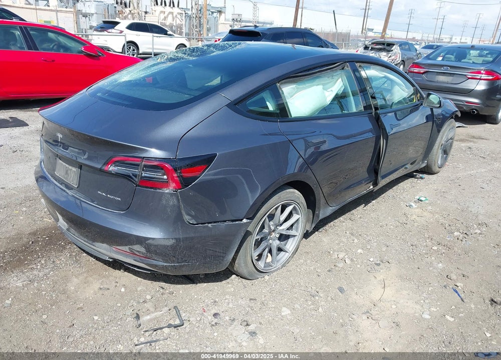 2023 TESLA MODEL 3 LONG RANGE DUAL MOTOR ALL-WHEEL DRIVE VIN: 5YJ3E1EB4PF715776