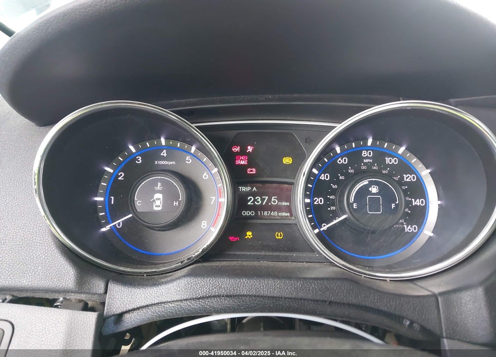 2014 HYUNDAI SONATA VIN: 5NPEB4AC1EH835941