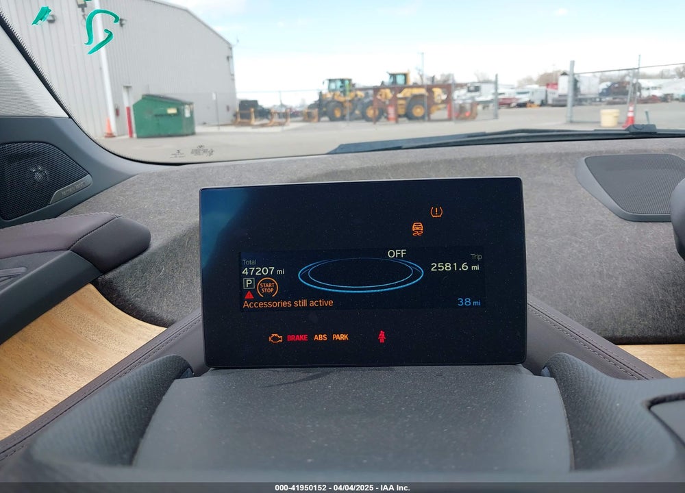 2015 BMW I3 BASE W/RANGE EXTENDER VIN: WBY1Z4C57FV501034