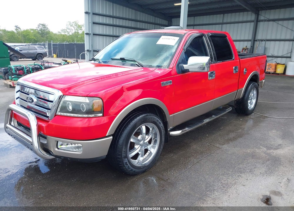 2005 FORD F-150 LARIAT/XLT VIN: 1FTPW12595KD34244