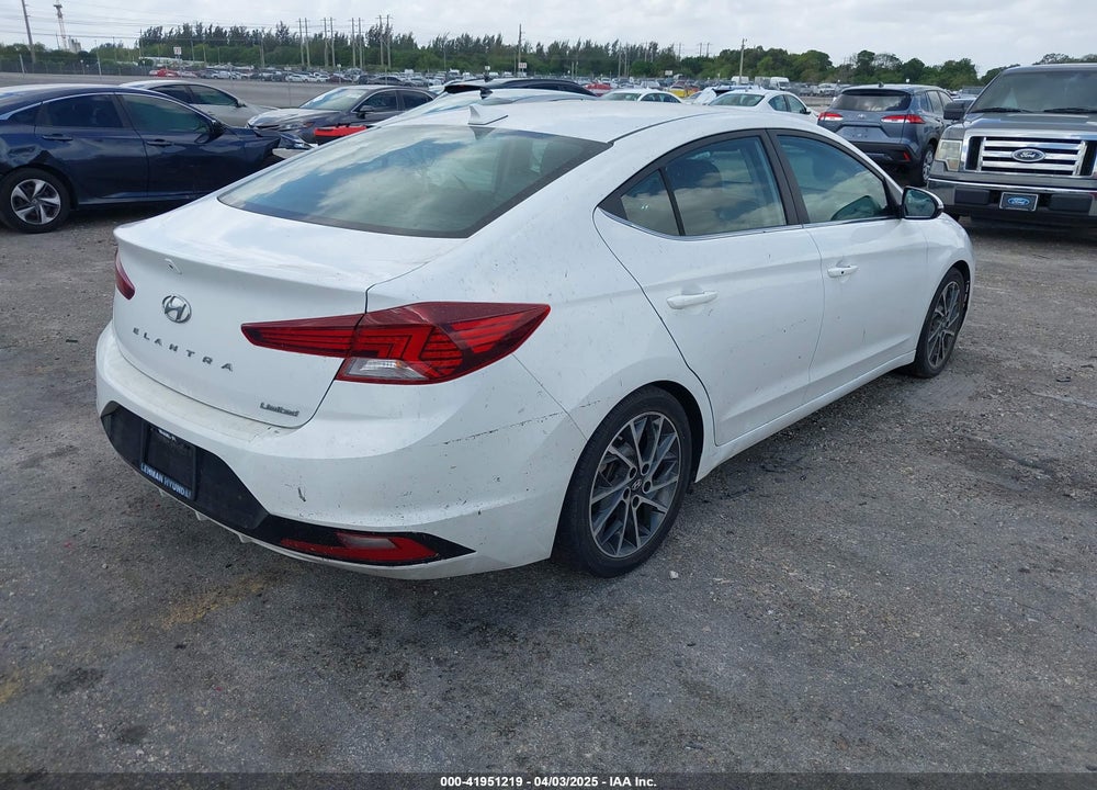 2019 HYUNDAI ELANTRA VIN: 5NPD84LF5KH446507