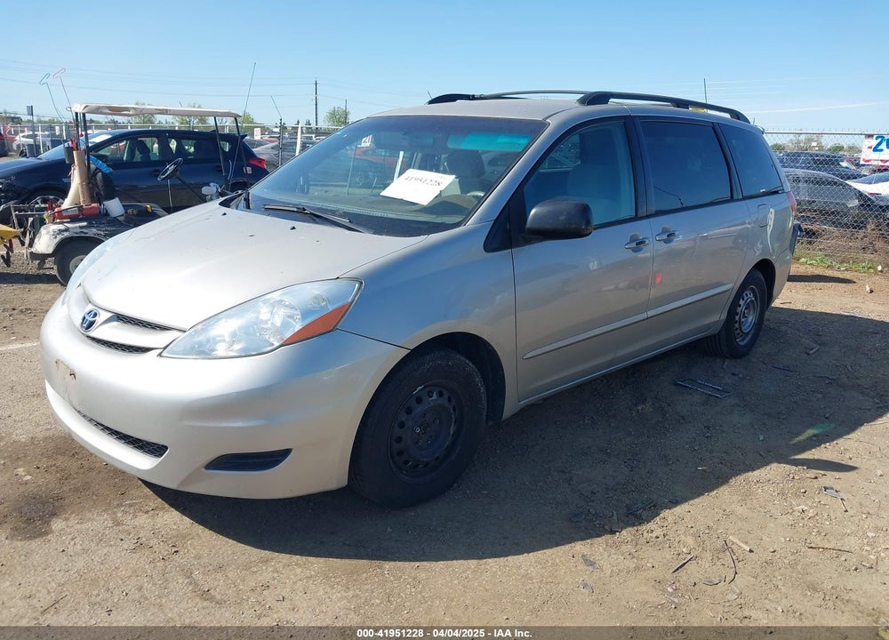 2007 TOYOTA SIENNA LE VIN: 5TDZK23C47S039250