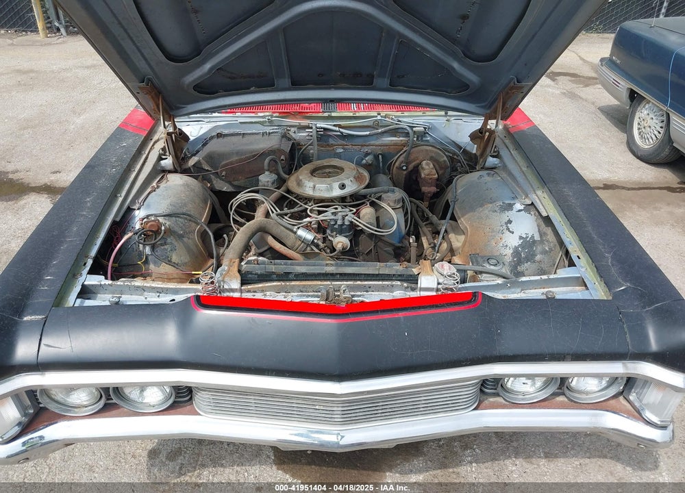 1969 MERCURY MONTEREY VIN: 9Z45Y543923