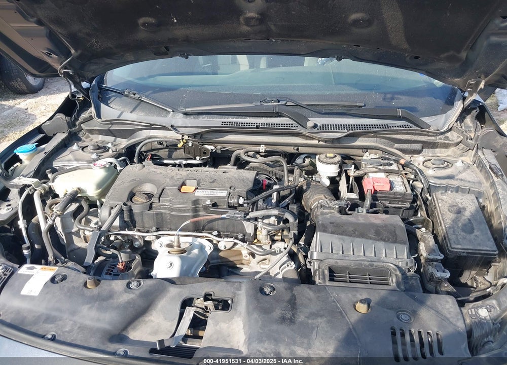 2018 HONDA CIVIC VIN: 2HGFC2F5XJH552653