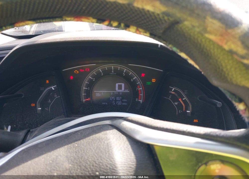 2018 HONDA CIVIC VIN: 2HGFC2F5XJH552653