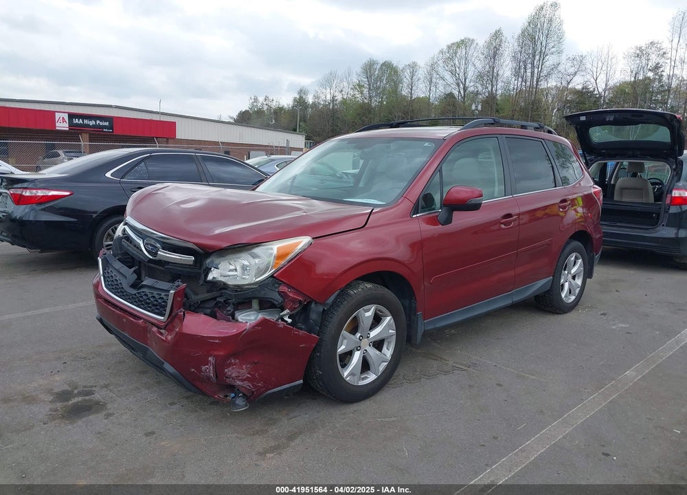 2014 SUBARU FORESTER 2.5I TOURING VIN: JF2SJAPC5EH546511