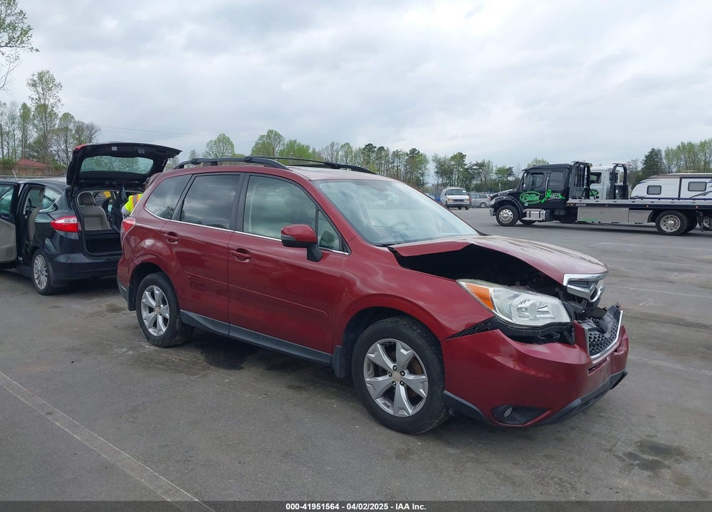 2014 SUBARU FORESTER 2.5I TOURING VIN: JF2SJAPC5EH546511