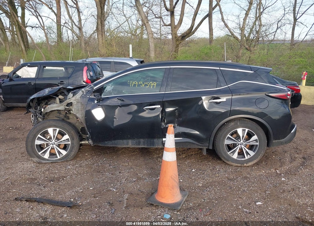2021 NISSAN MURANO SV INTELLIGENT AWD VIN: 5N1AZ2BS2MC142810