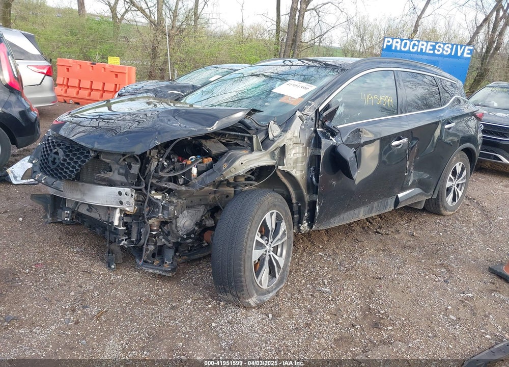 2021 NISSAN MURANO SV INTELLIGENT AWD VIN: 5N1AZ2BS2MC142810