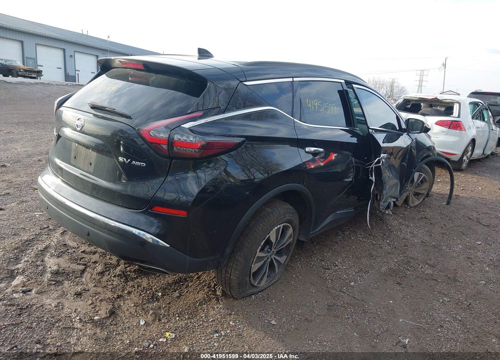 2021 NISSAN MURANO SV INTELLIGENT AWD VIN: 5N1AZ2BS2MC142810