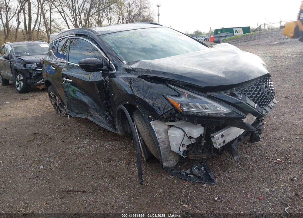 2021 NISSAN MURANO SV INTELLIGENT AWD VIN: 5N1AZ2BS2MC142810