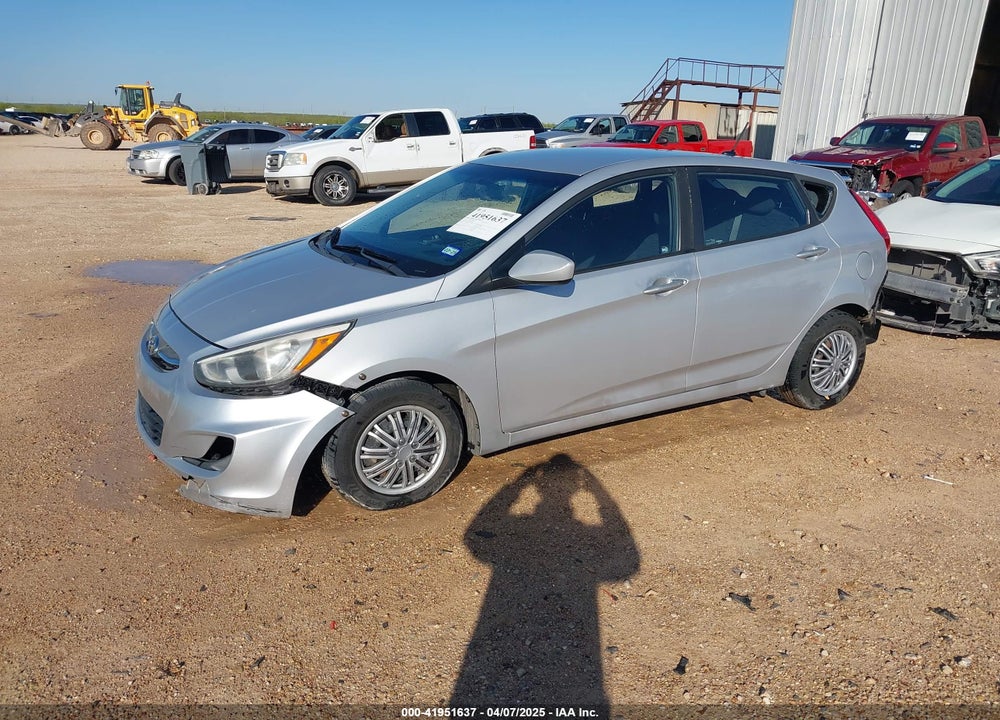 2017 HYUNDAI ACCENT SE VIN: KMHCT5AE6HU304641