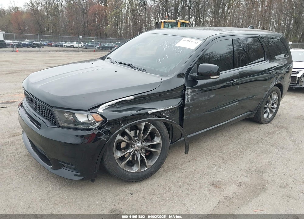 2019 DODGE DURANGO GT PLUS AWD VIN: 1C4RDJDG2KC780531