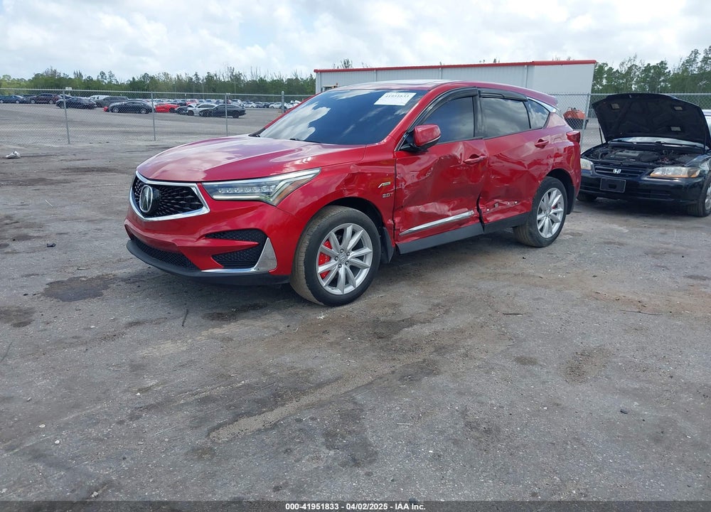 2019 ACURA RDX STANDARD VIN: 5J8TC1H30KL018252