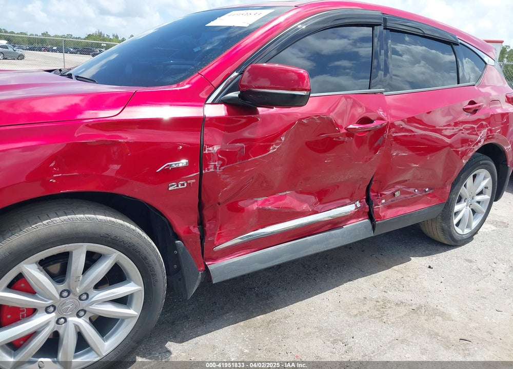 2019 ACURA RDX STANDARD VIN: 5J8TC1H30KL018252