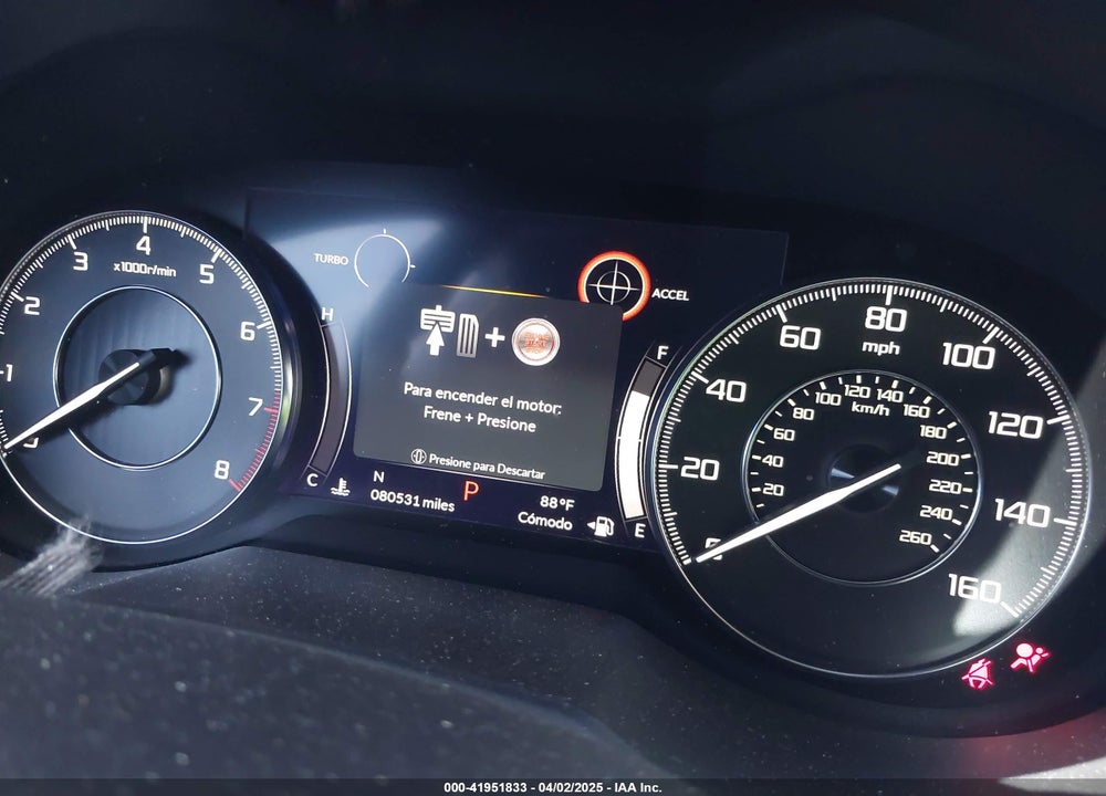 2019 ACURA RDX STANDARD VIN: 5J8TC1H30KL018252