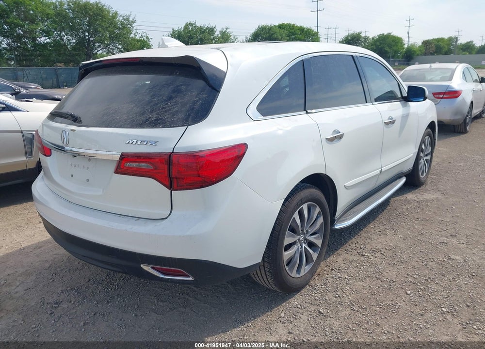 2015 ACURA MDX TECHNOLOGY PACKAGE VIN: 5FRYD3H4XFB005490