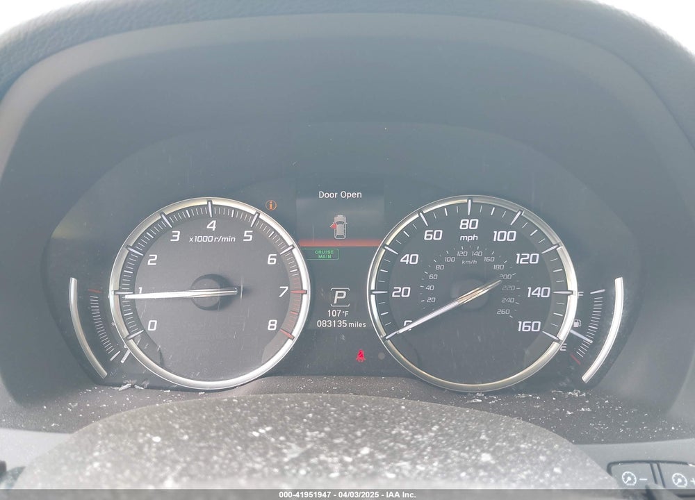 2015 ACURA MDX TECHNOLOGY PACKAGE VIN: 5FRYD3H4XFB005490