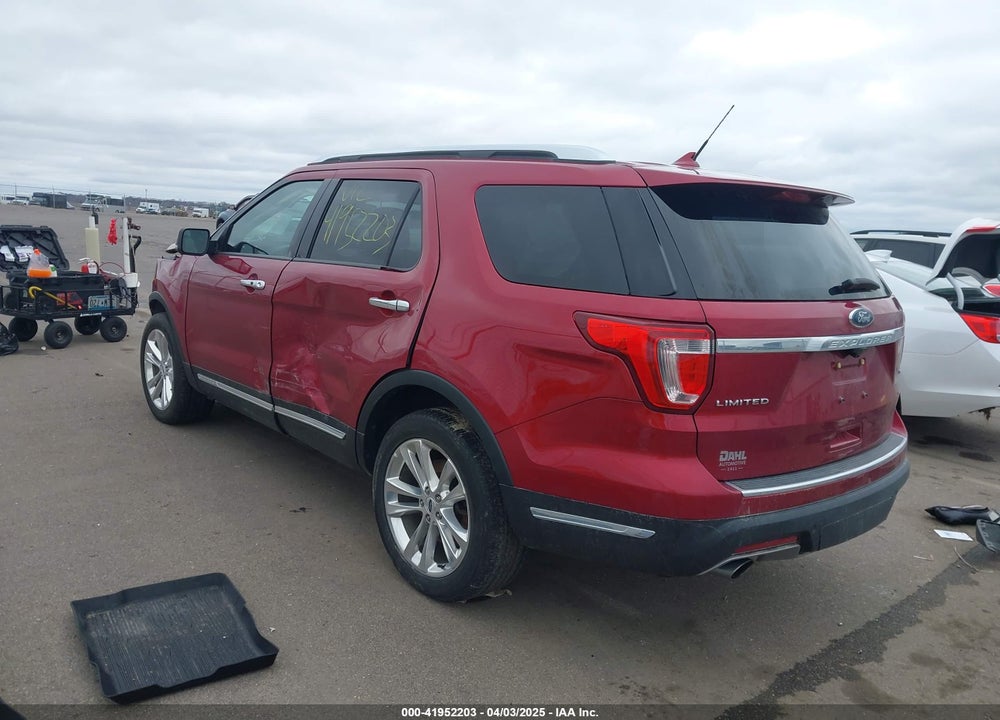 2018 FORD EXPLORER VIN: 1FM5K8FH3JGC96020